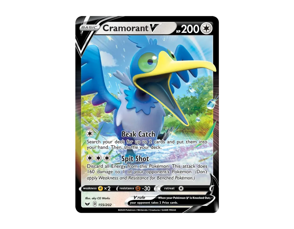 Cramorant V SS 155/202 (Sword & Shield)