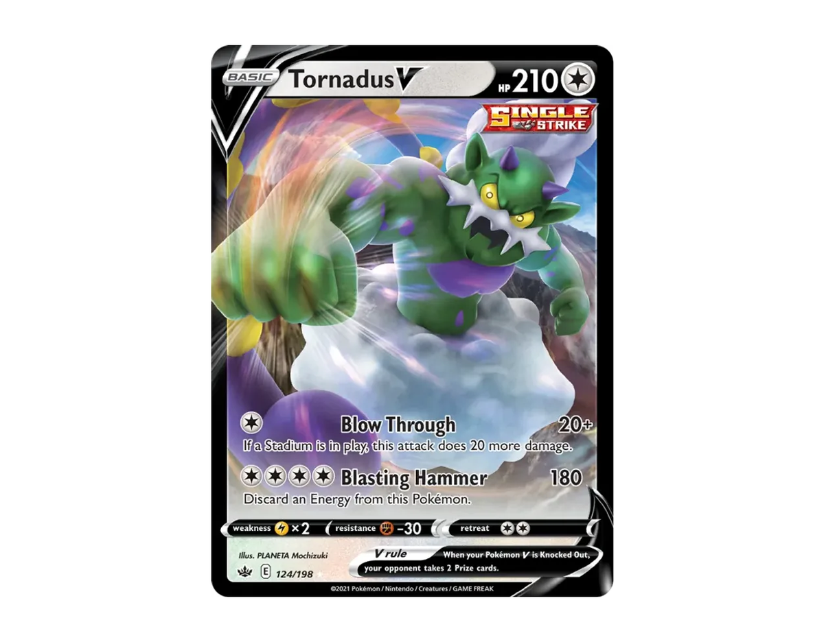 Tornadus V CR 124/198 (Chilling Reign)
