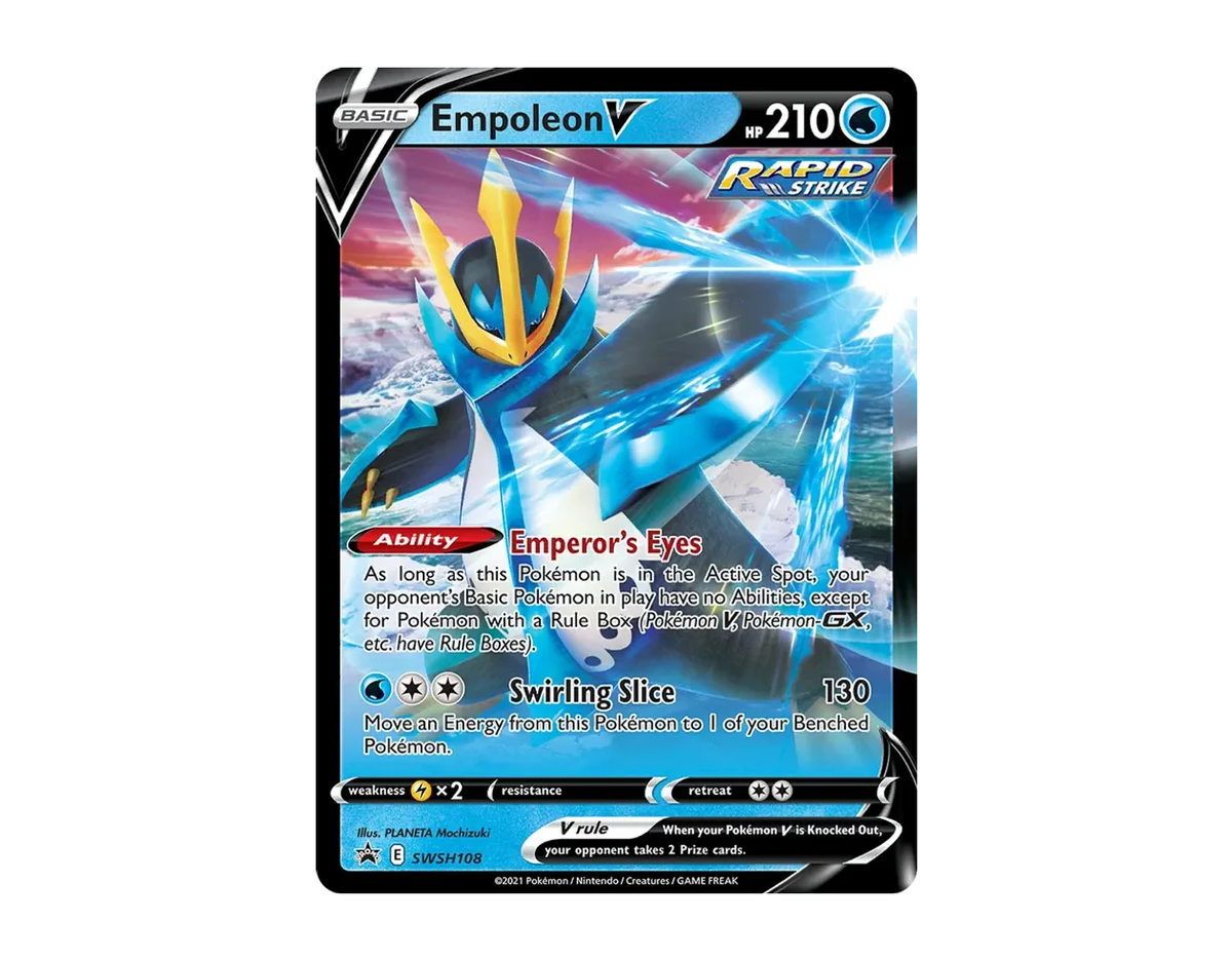 Empoleon V SBSP SWSH108/307 (SWSH Black Star Promos)
