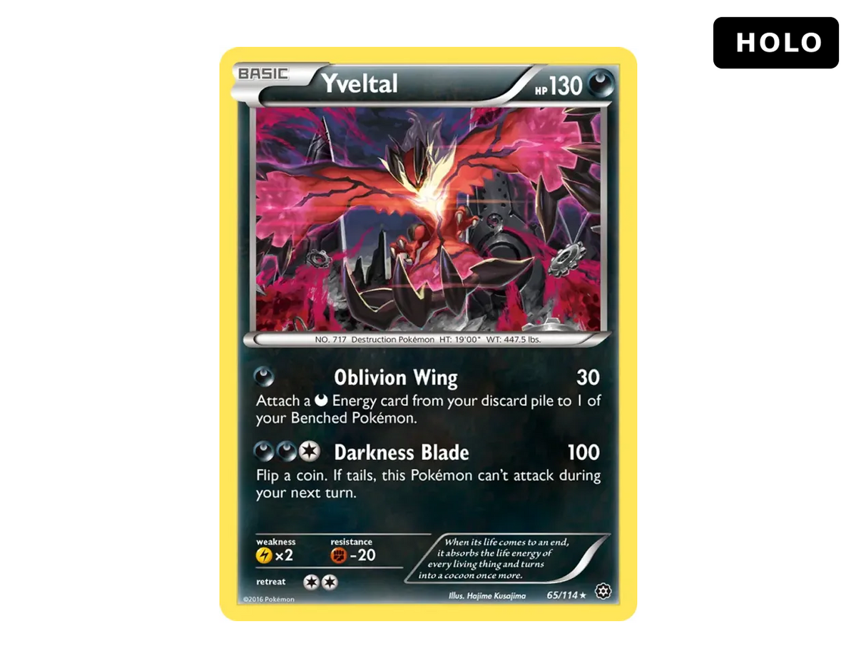Yveltal SS 65/114 (Steam Siege) - Holo
