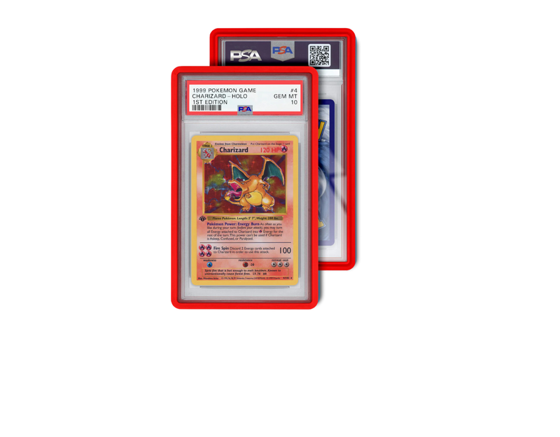 GradedGuard PSA Card Case - Red
