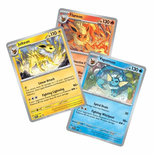 Pokémon Prismatic Evolutions Poster Collection (plakát, 3x booster, 3x promo karta)
