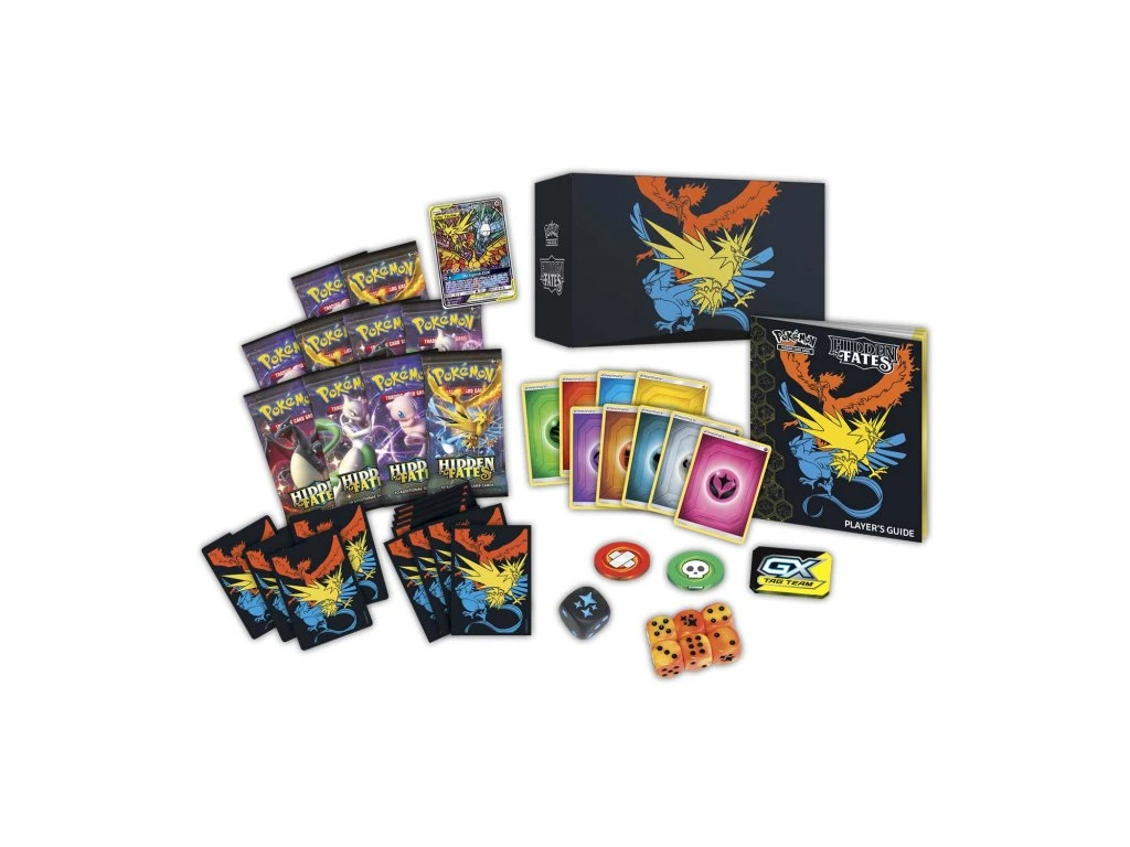 Pokémon TCG Sun & Moon Hidden Fates Elite Trainer Box