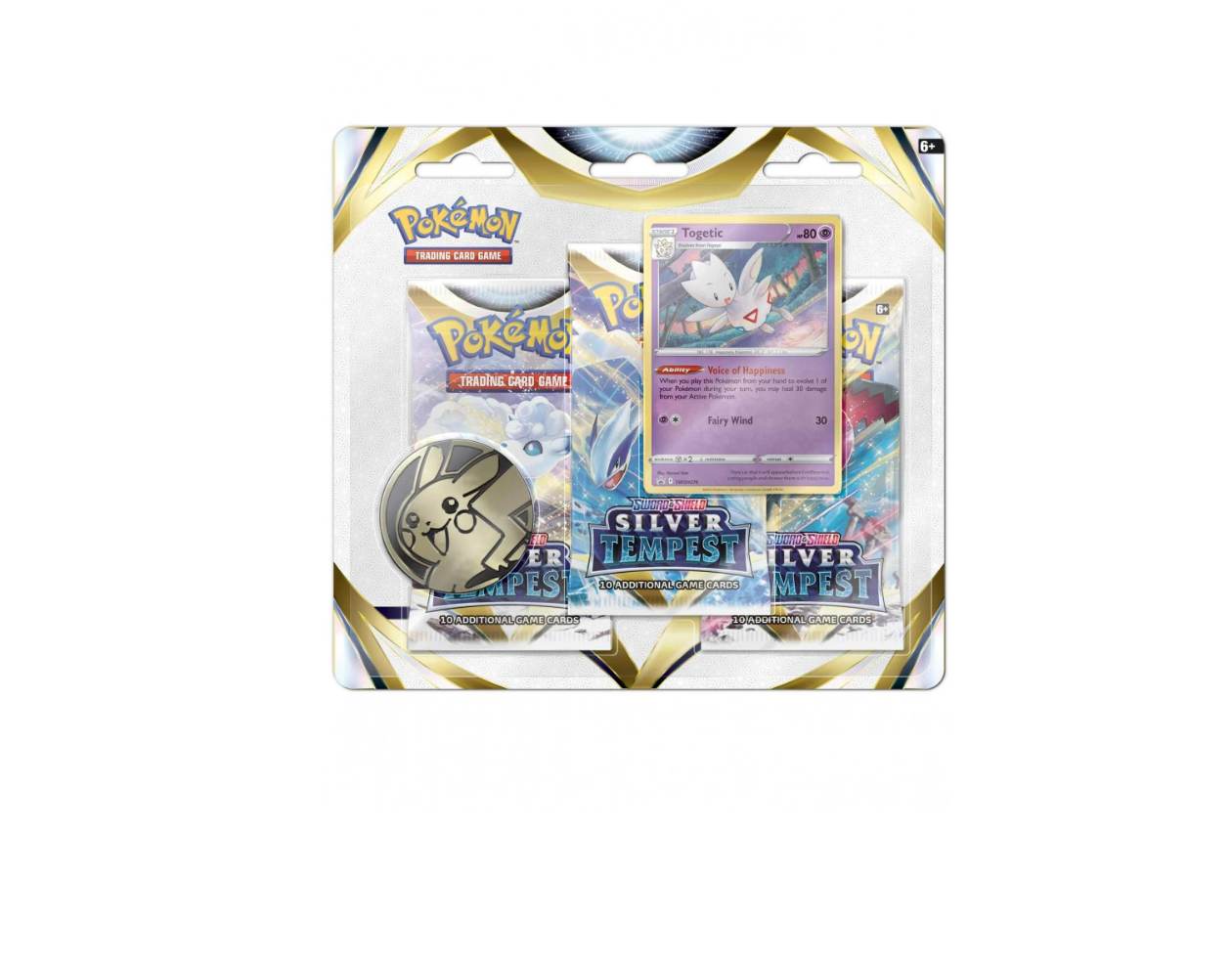 Pokémon Silver Tempest: Togetic 3-Pack Blister