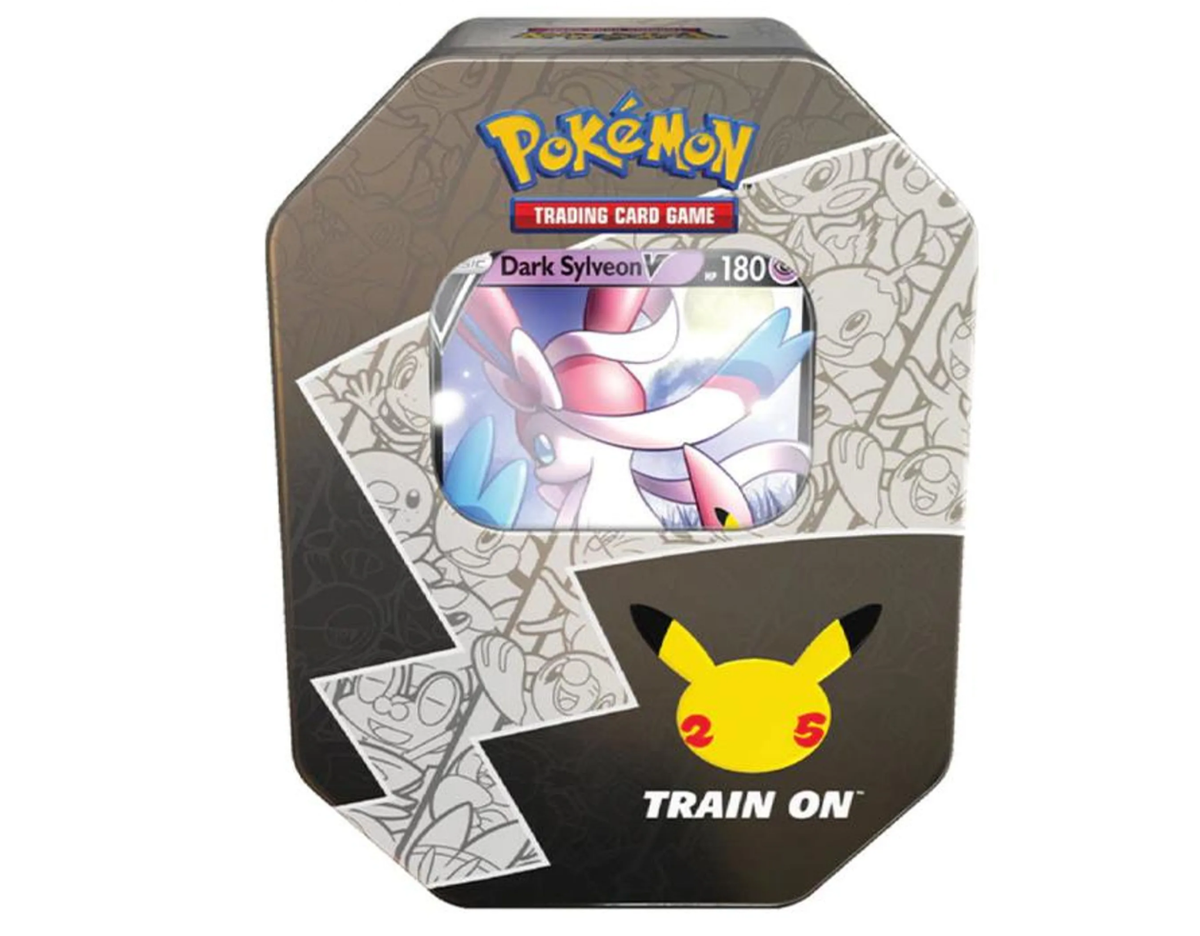 Pokémon Celebrations: Dark Sylveon V Tin