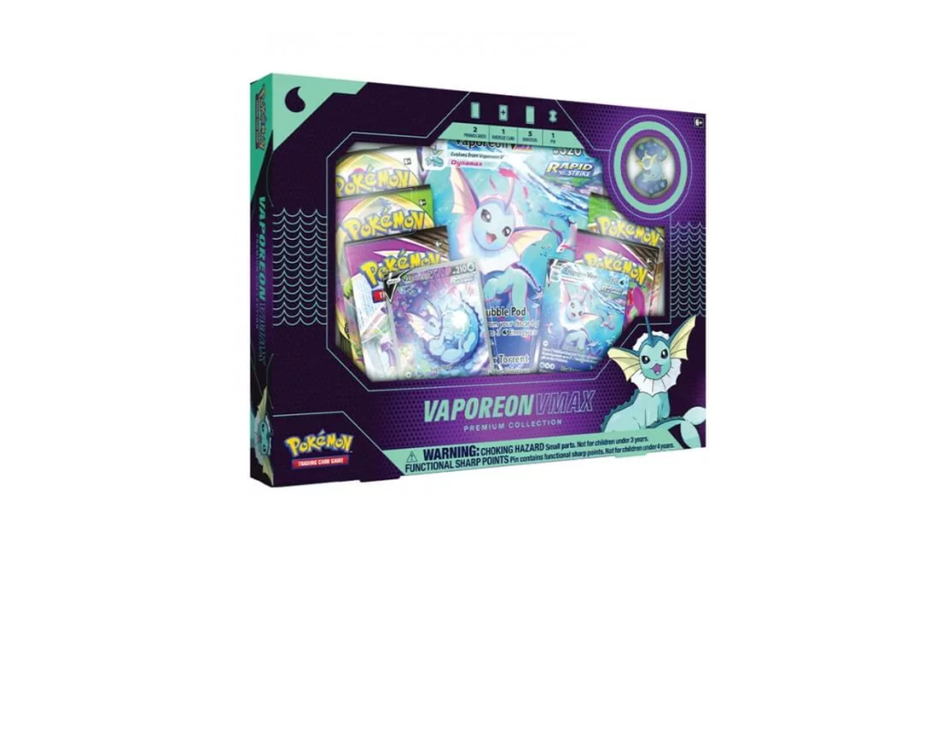 Pokémon Vaporeon VMAX Premium Collection EU Version