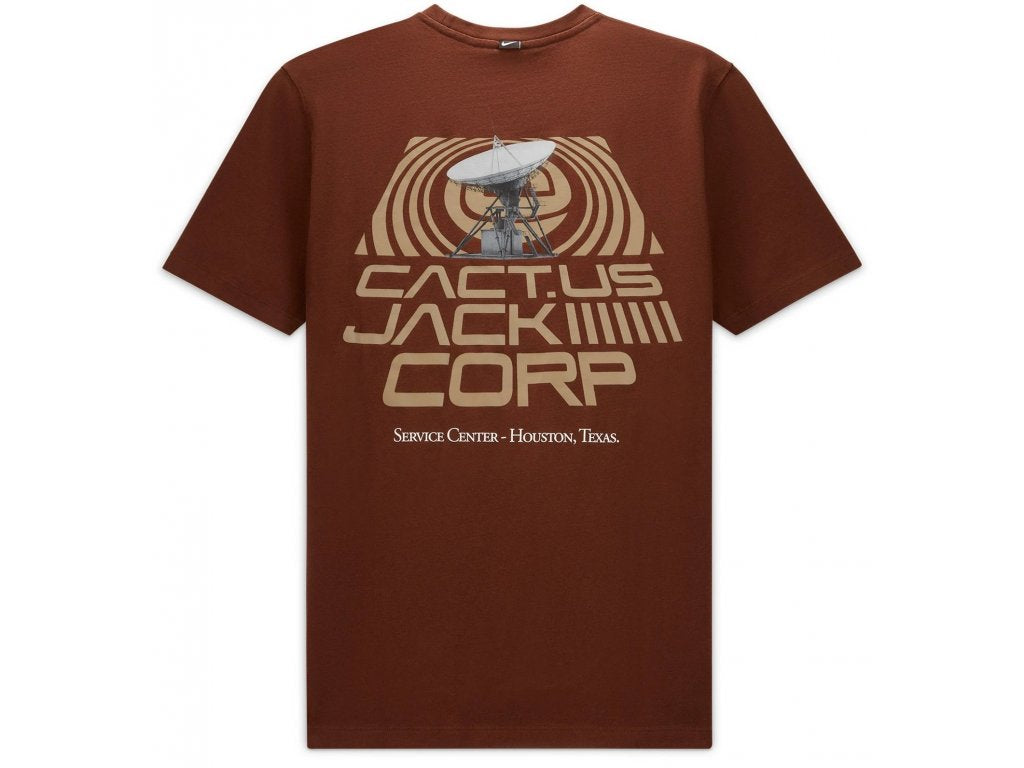 Travis Scott CACT.US CORP x Nike U NRG BH T-shirt Brown