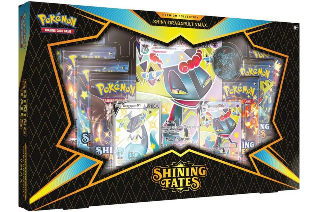 Pokémon TCG Sword & Shield Shining Fates Shiny Dragapult VMAX Premium Collection