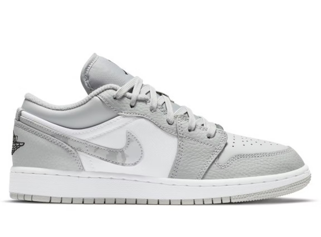 Jordan 1 Low White Camo (GS)