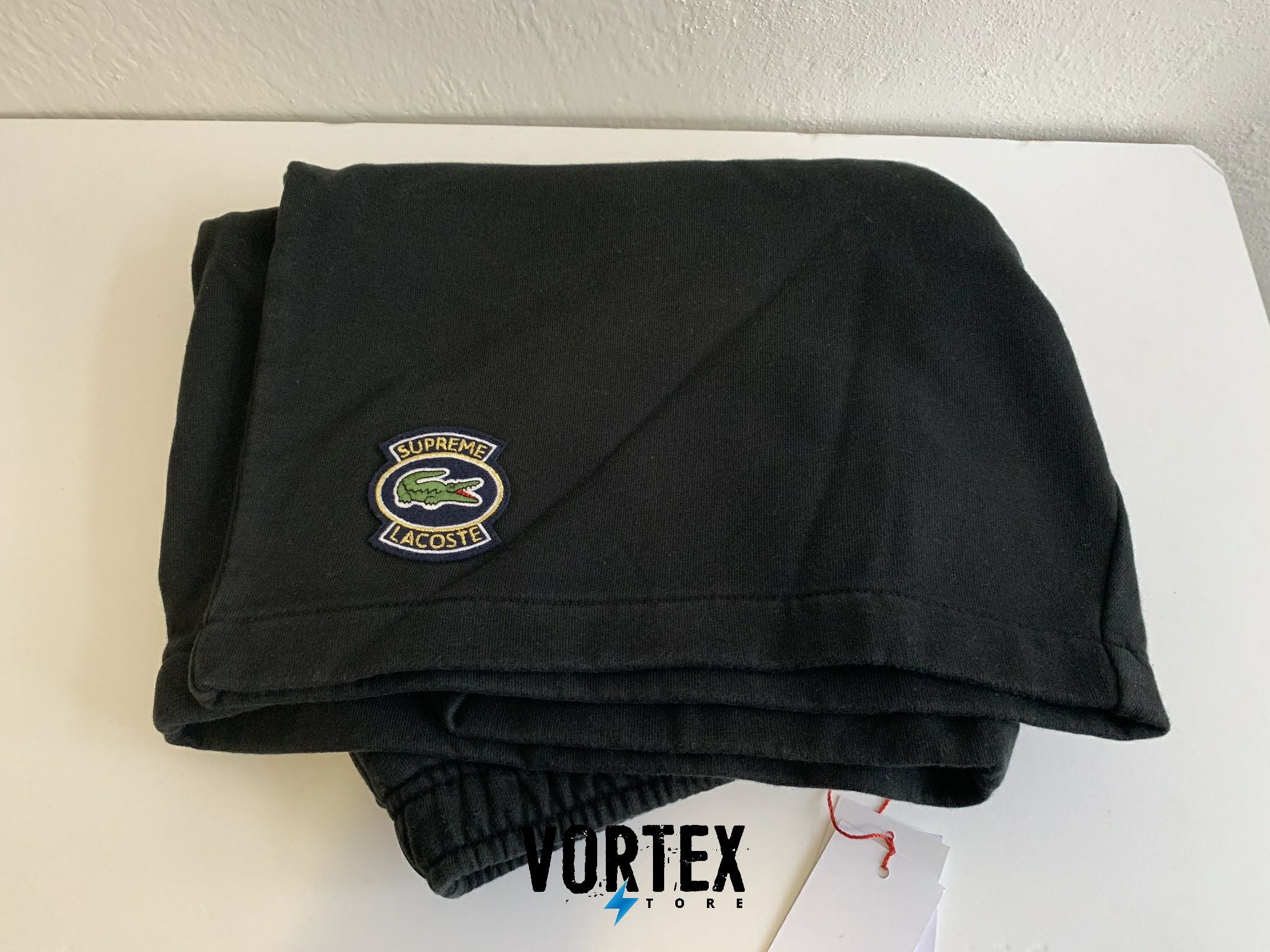 Supreme x LACOSTE Sweatshort black