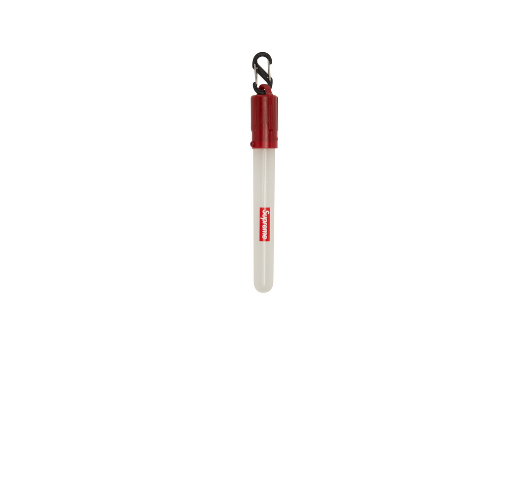 Supreme Night Lite Keychain Red