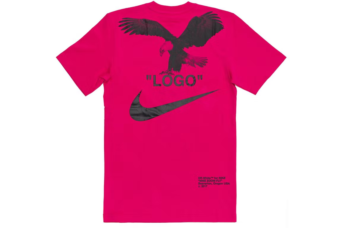Off-White x Nike NRG A6 Tee Pink Rush/Black