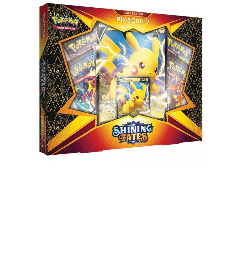 Pokémon TCG Shining Fates Pikachu V Collection Box