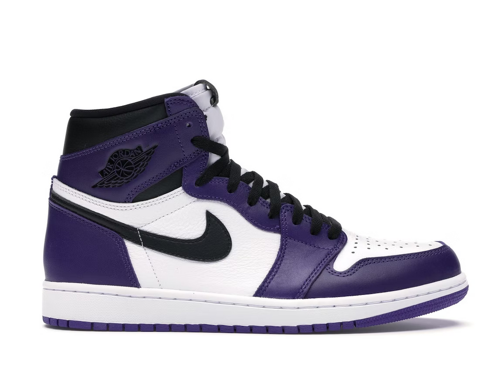 Air Jordan Retro 1 High Court Purple white