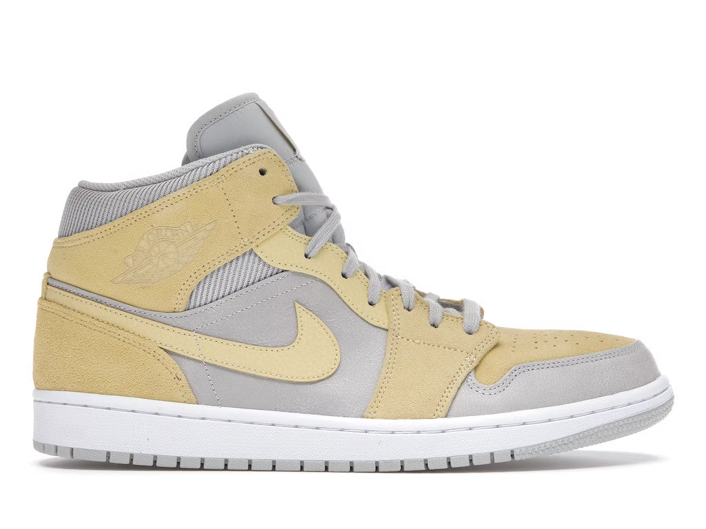 Jordan 1 Mid Mixed Textures Yellow