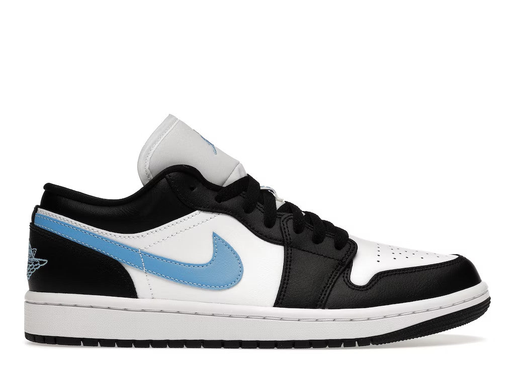 Jordan 1 Low Black University Blue White (W)